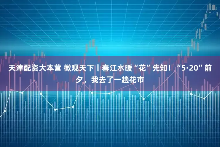 天津配资大本营 微观天下丨春江水暖“花”先知！“5·20”前夕，我去了一趟花市