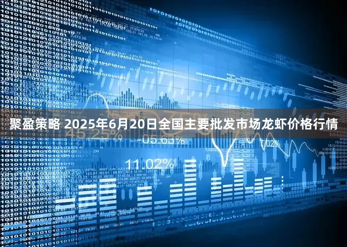 聚盈策略 2025年6月20日全国主要批发市场龙虾价格行情